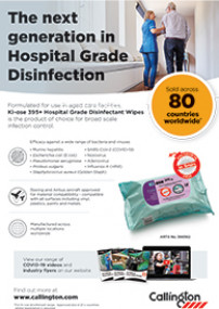 Ki-ose 395+ Hospital Grade Disinfectant Wipes for Aged Care